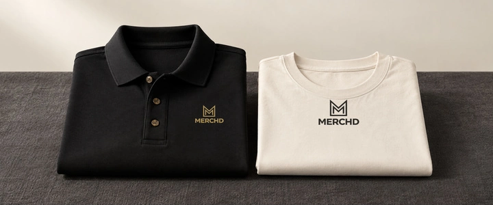 Digital concept rendering of decorated Merchd apparel