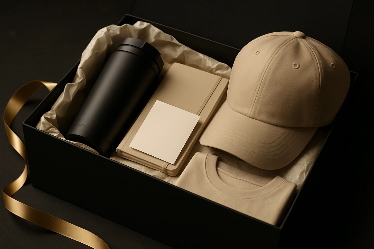 Merch’d corporate gifting kit mockup